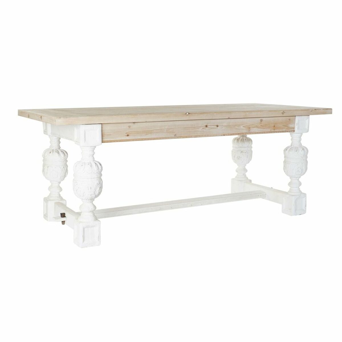 Matsalsbord DKD Home Decor Trä Gran Trä MDF 200 x 90 x 77 cm