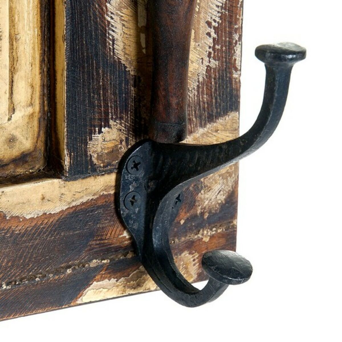 Väggklocka DKD Home Decor London Teak (81 x 15 x 37 cm) - 6