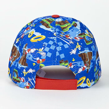 Barnkeps Sonic Blå (55 cm)