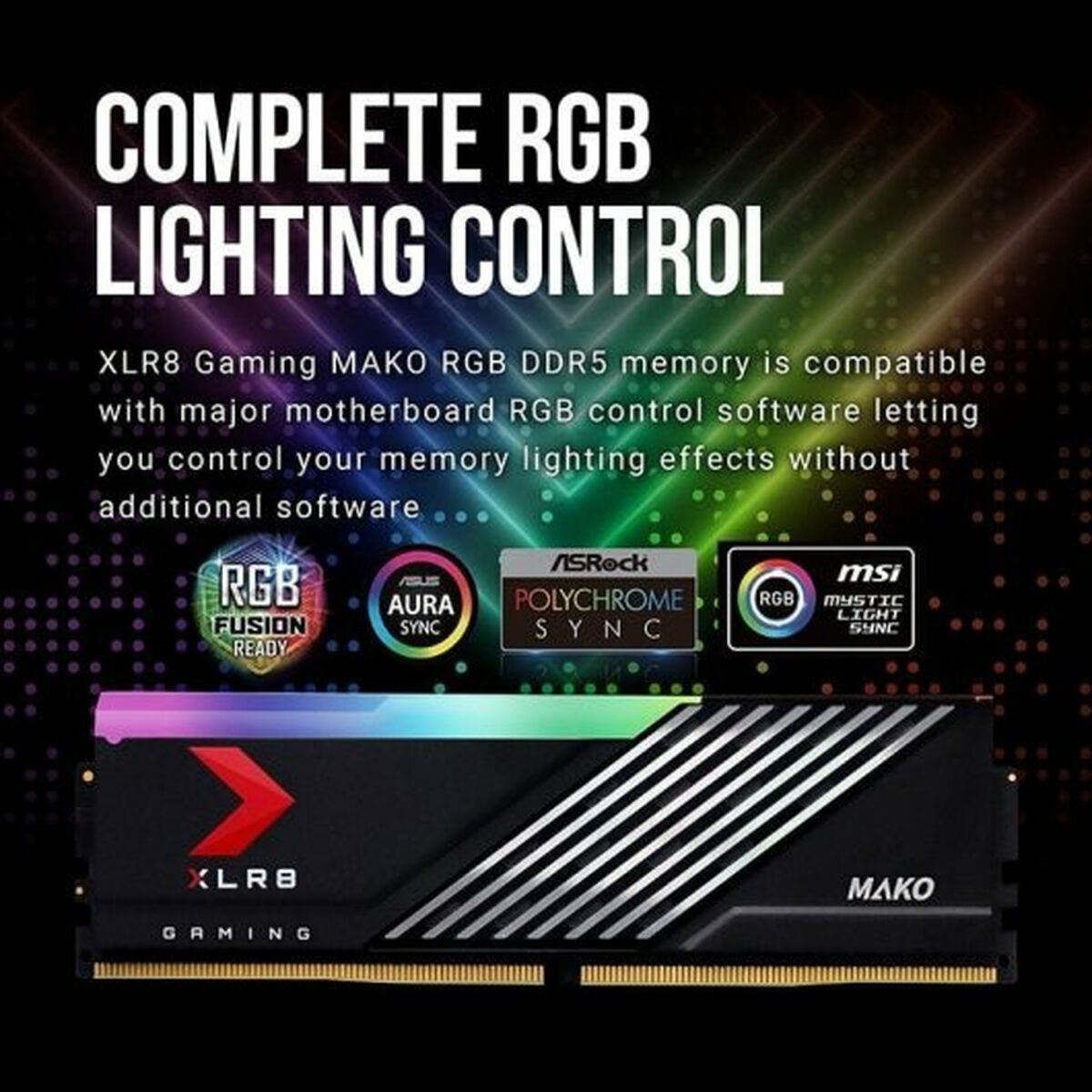 RAM-minne PNY XLR8 Gaming MAKO EPIC-X 32 GB DIMM 6400 MHz CL40 - 7