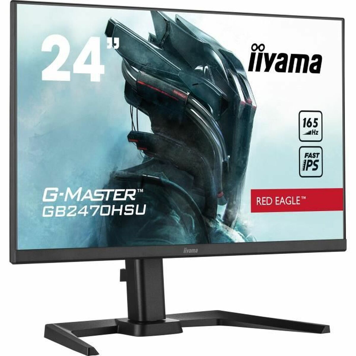 Monitor Iiyama GB2470HSU-B5 Full HD 23,8" 1920 x 1080 px LED IPS Flicker free - 3