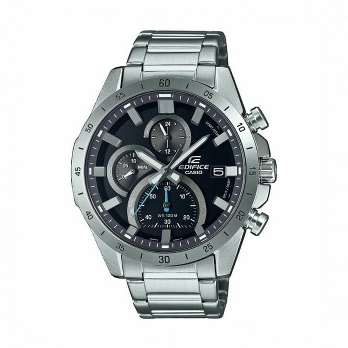 Herrklocka Casio EFR-571D-1AVUEF Svart Silvrig