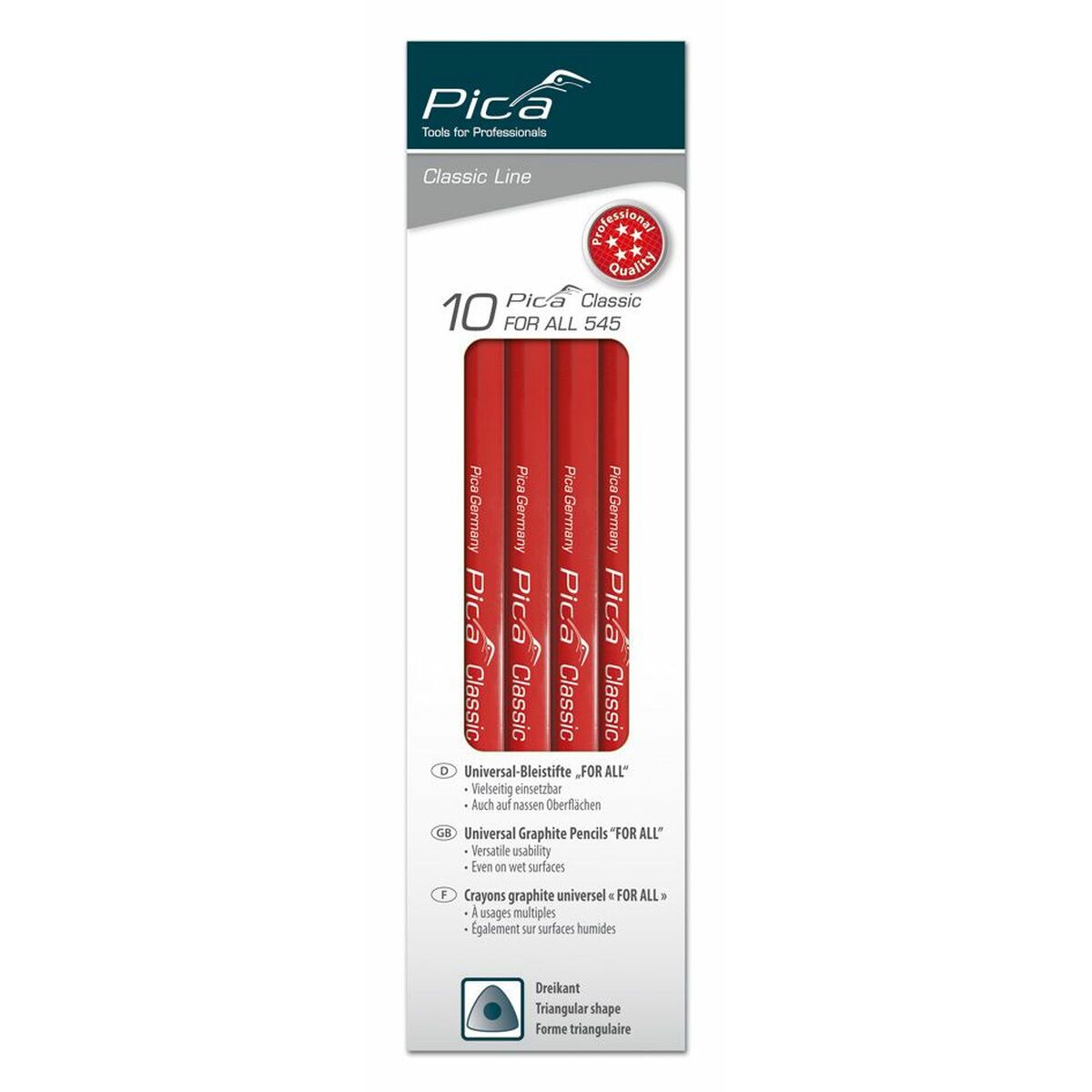 Snickarpenna Pica Door Hanger Universal 10 Delar - 2
