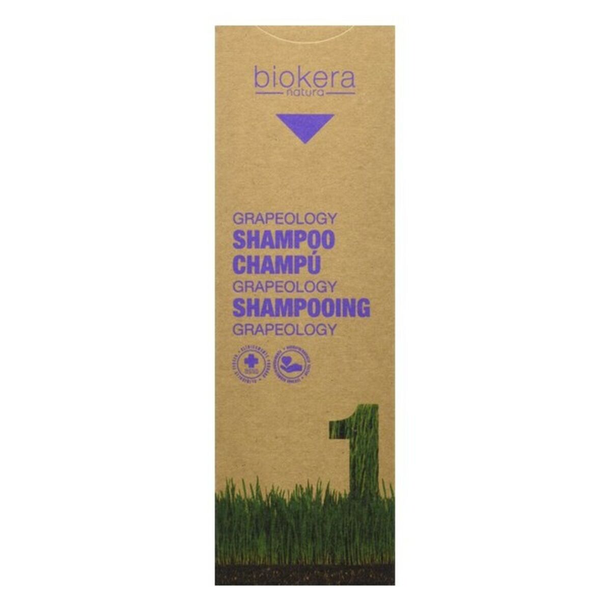 djupt rengörande schampo Salerm Biokera Grapeology 300 ml - 2