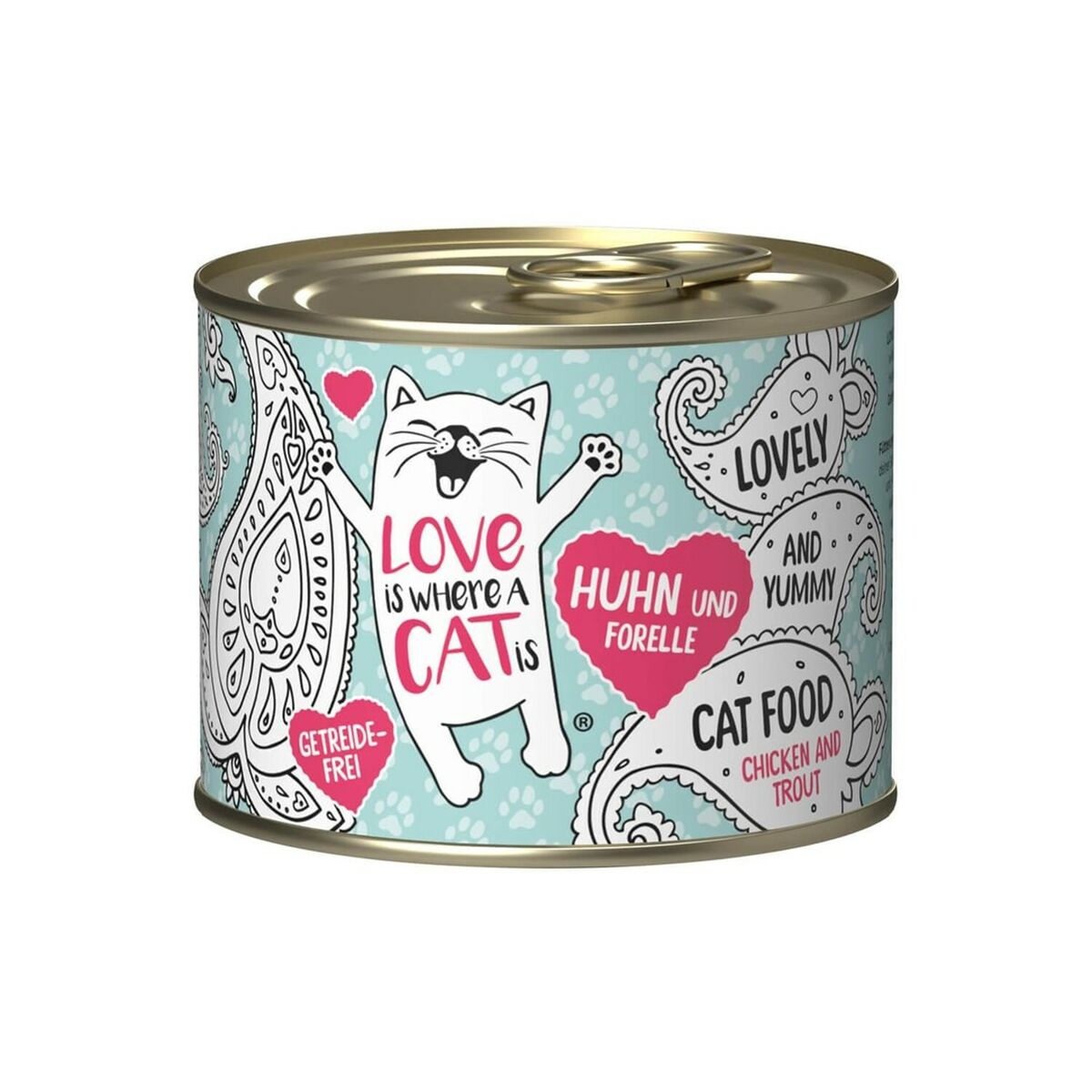 Kattmat LOVE IS WHERE A CAT IS 2191740 Kyckling 200 g