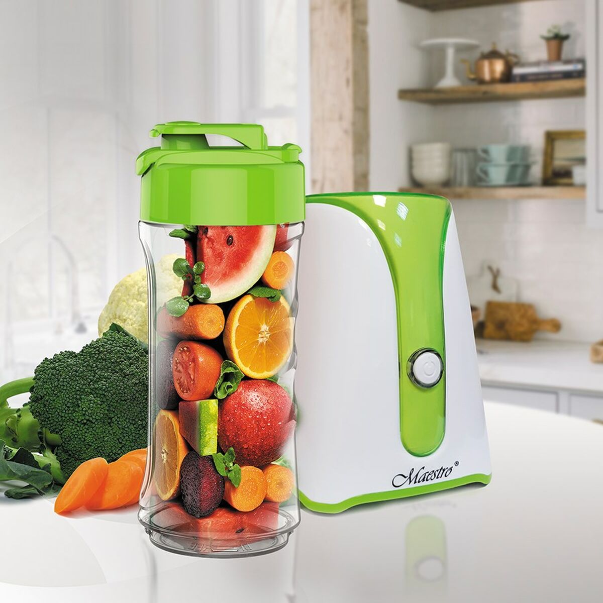 Glasmixer Feel Maestro MR-569 Vit Grön 350 W - 3