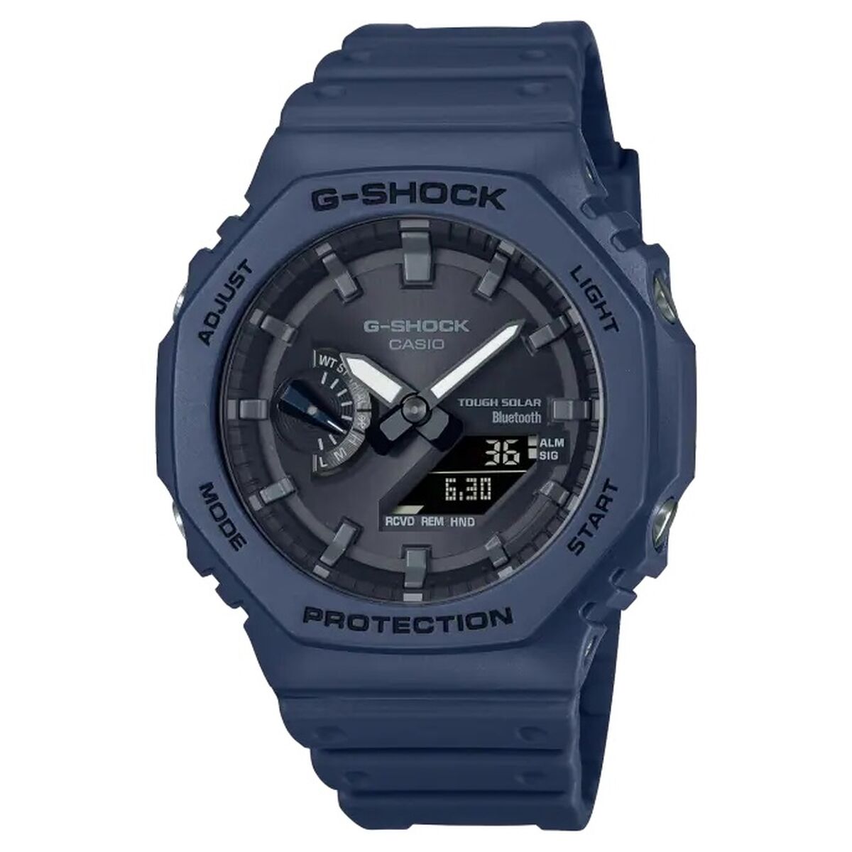 Herrklocka Casio NEW OAK  - BLUETOOTH + TOUGH SOLAR Svart (Ø 44,5 mm) (Ø 45,5 mm) - 2