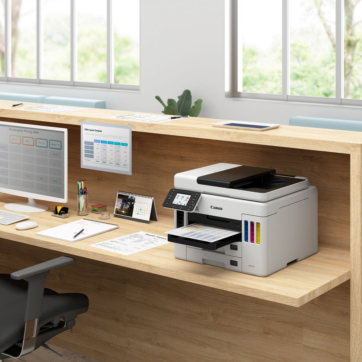 Multifunktionsskrivare Canon 4471C006 Wi-Fi Vit - 3