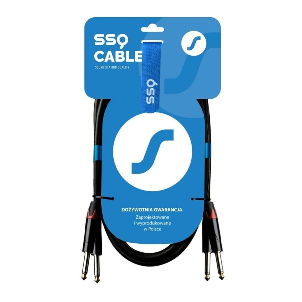 Ljudkabel Jack (3,5 mm) Sound station quality (SSQ) SS-2104 2 m