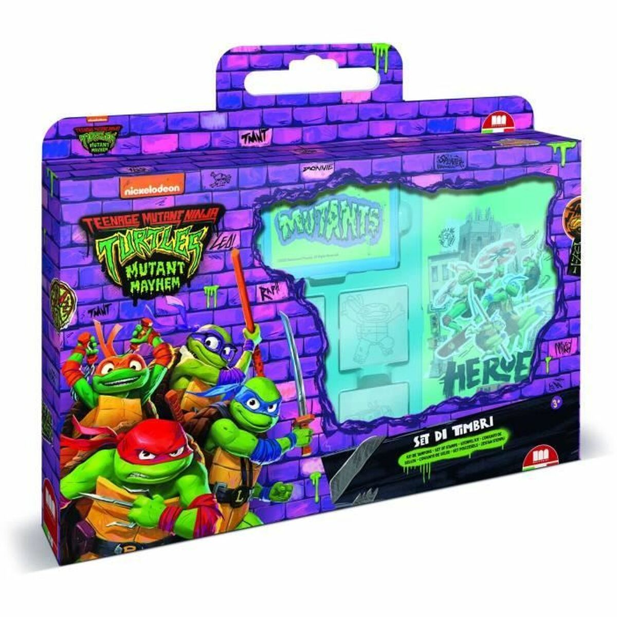Frimärken Multiprint Ninja Turtles