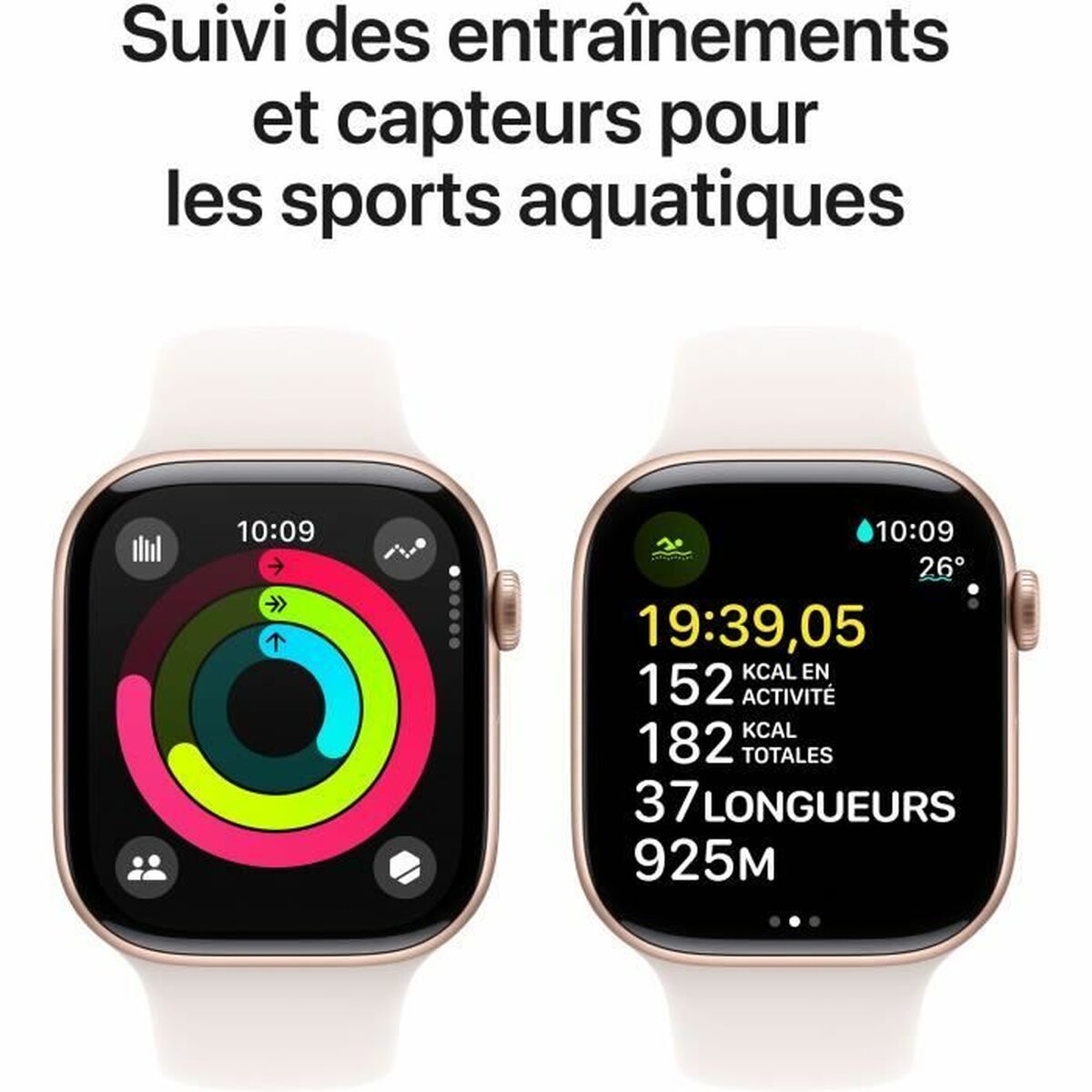Smartklocka Apple Watch Series 10 Guldrosa 46 mm - 4
