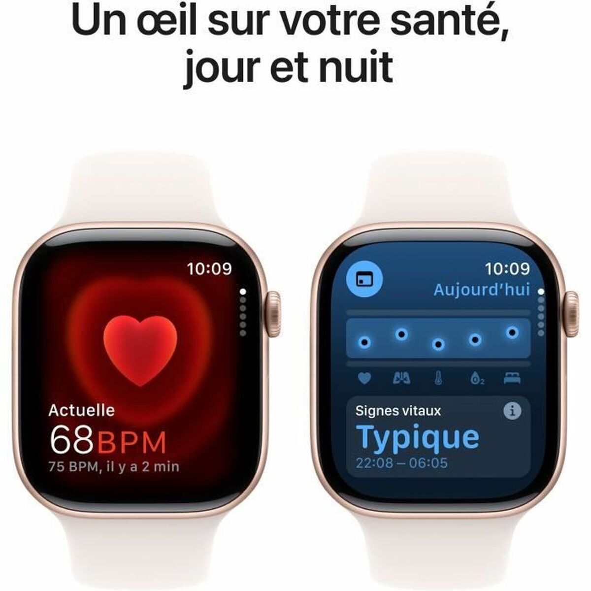 Smartklocka Apple Watch Series 10 Guldrosa 46 mm - 5