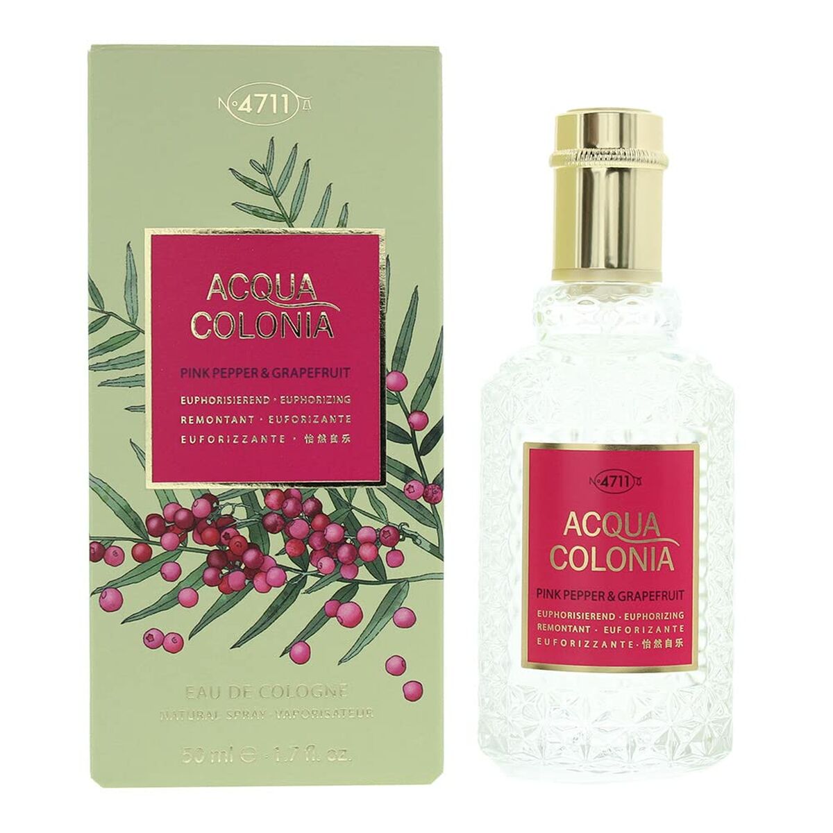 Parfym Damer 4711 Acqua Colonia Pink Pepper & Grapefruit EDC 50 ml