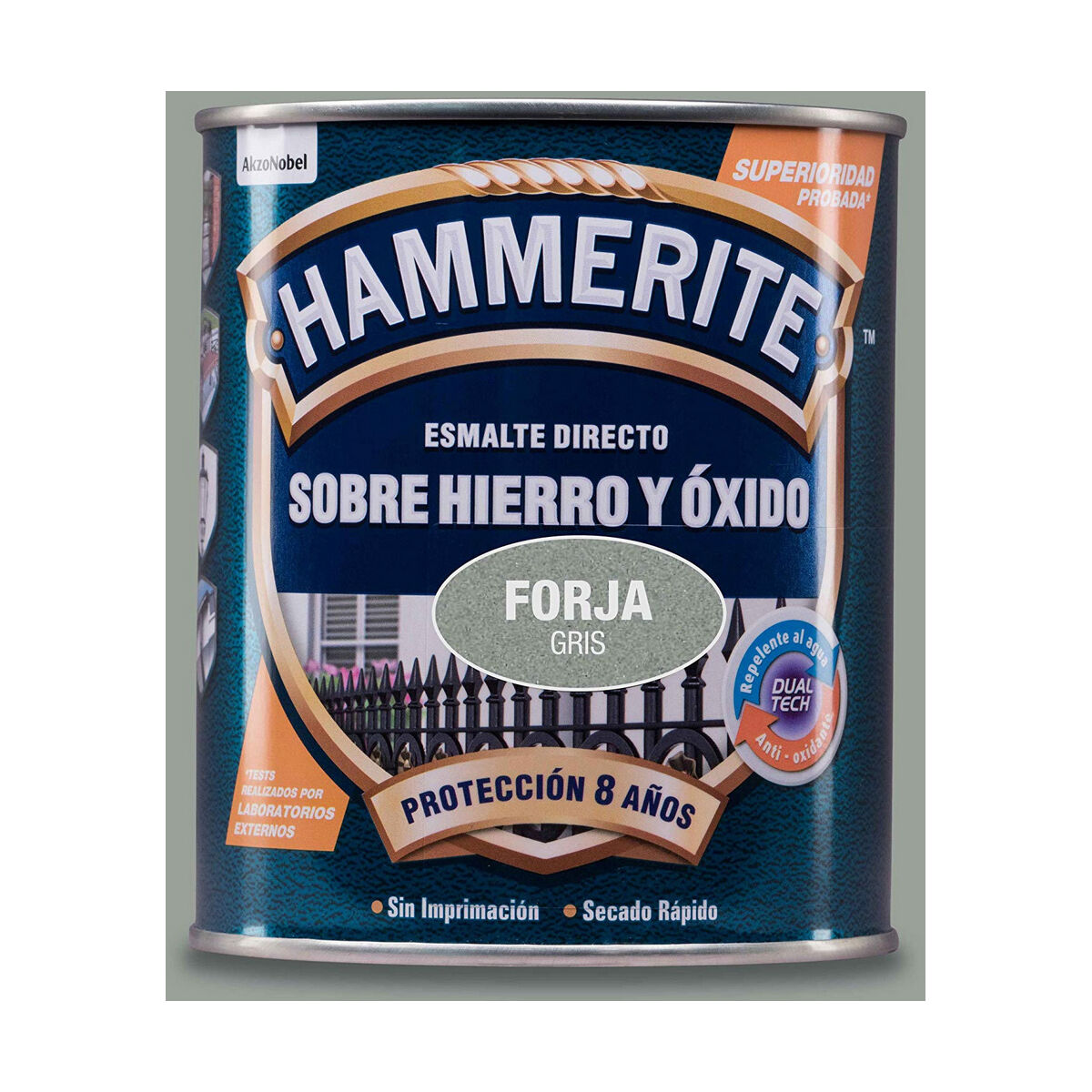 Antioxidantemalj Hammerite 5093227 Grå 750 ml Matt - 4
