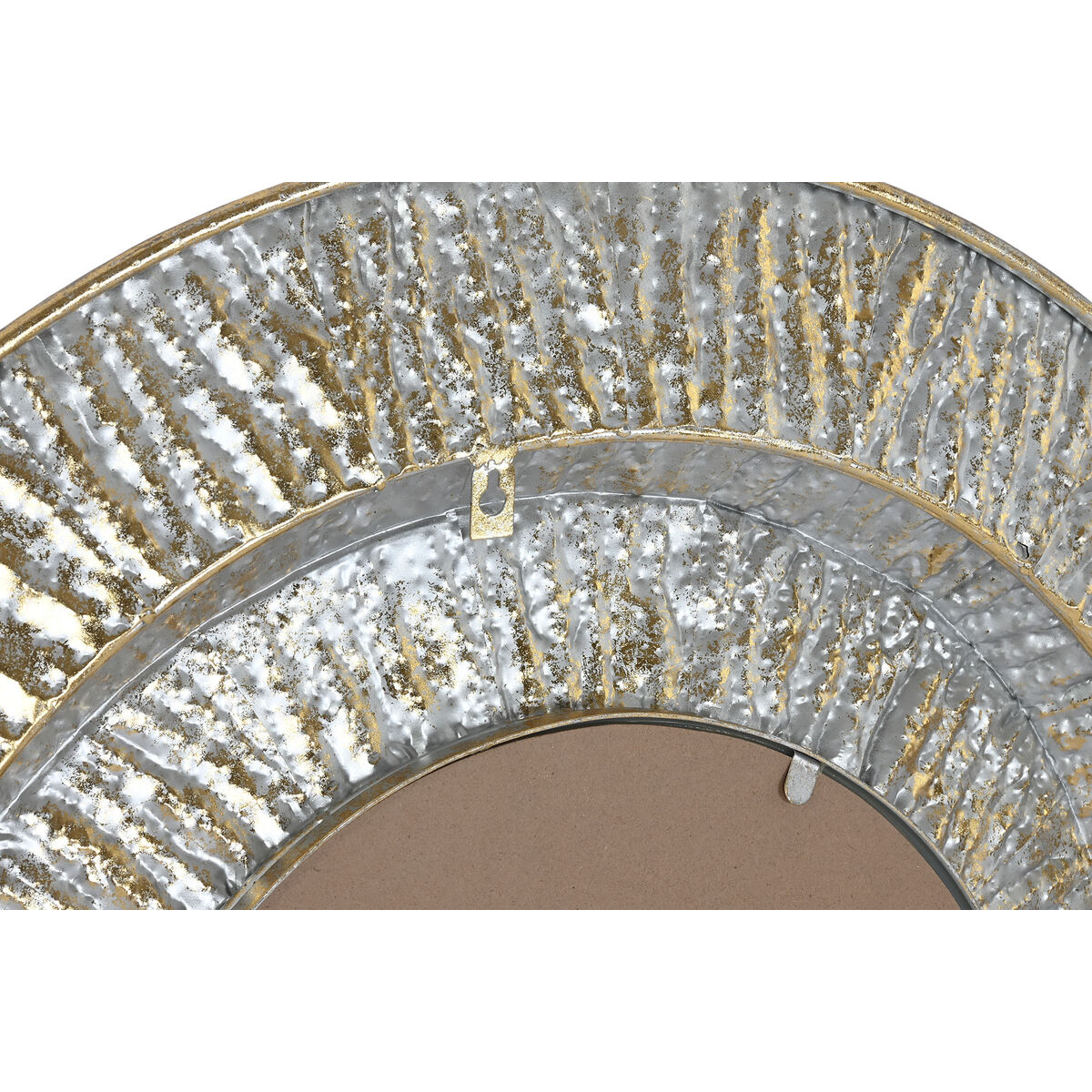 Väggspegel Home ESPRIT Gyllene Metall Glas Modern 78 x 4,5 x 78 cm - 3
