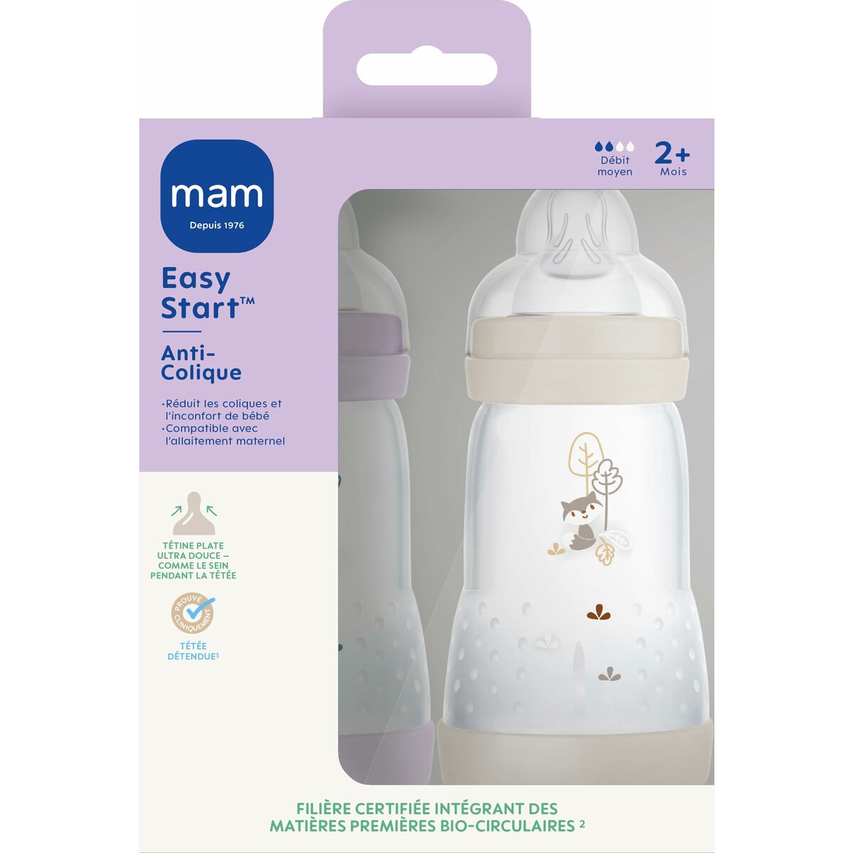 Nappflaska MAM Woods - 2