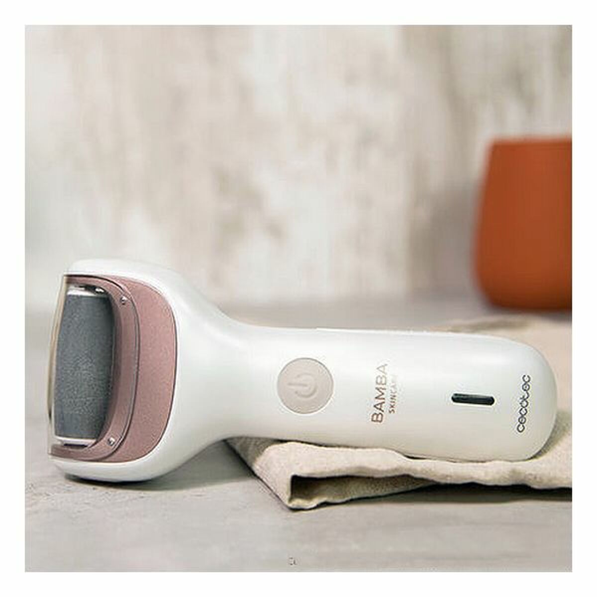 Elektrisk Fotfil Cecotec Bamba Skincare Silky 800 mAh (Renoverade B) - 4