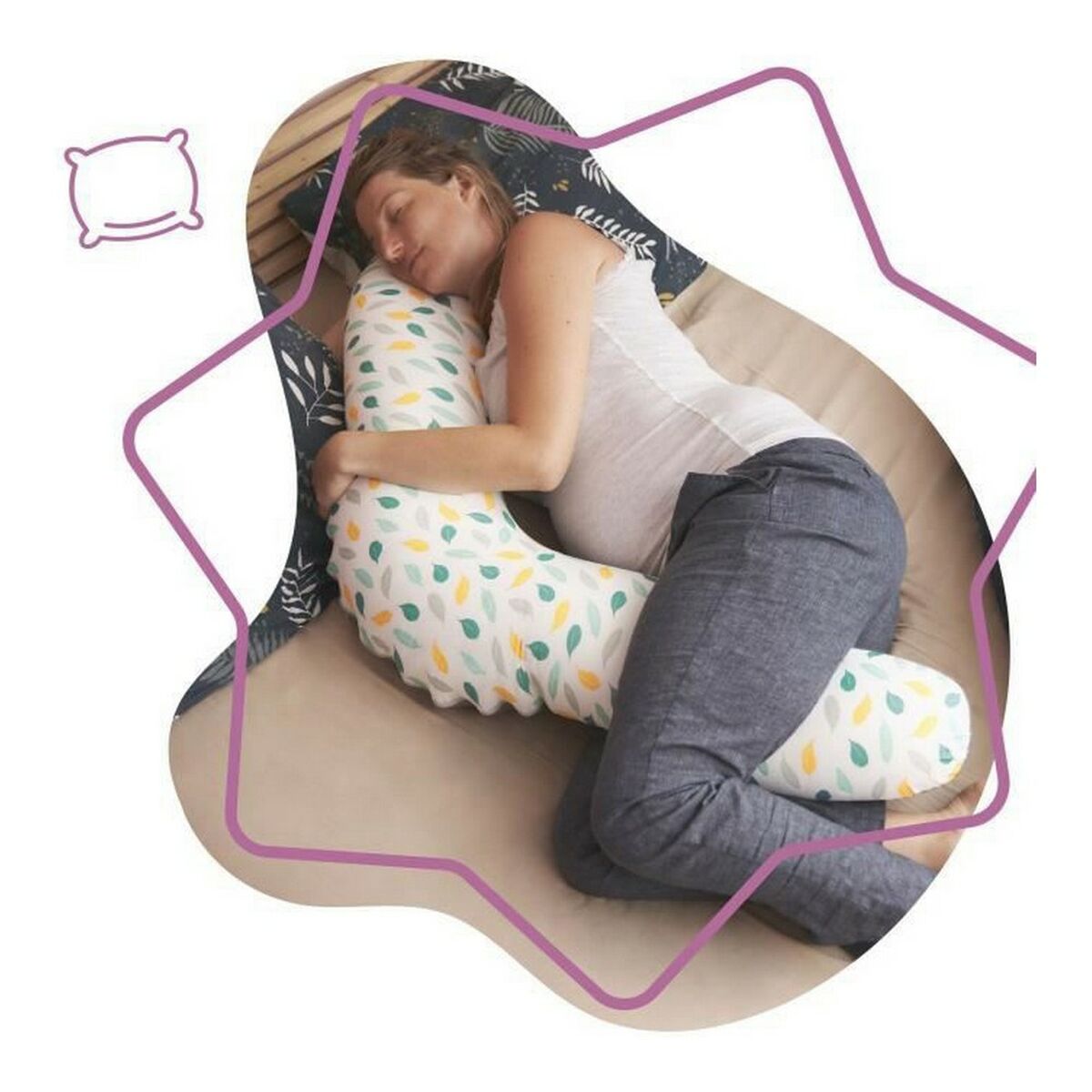 Breastfeeding Cushion Badabulle 2-in-1 Evolutive - 2
