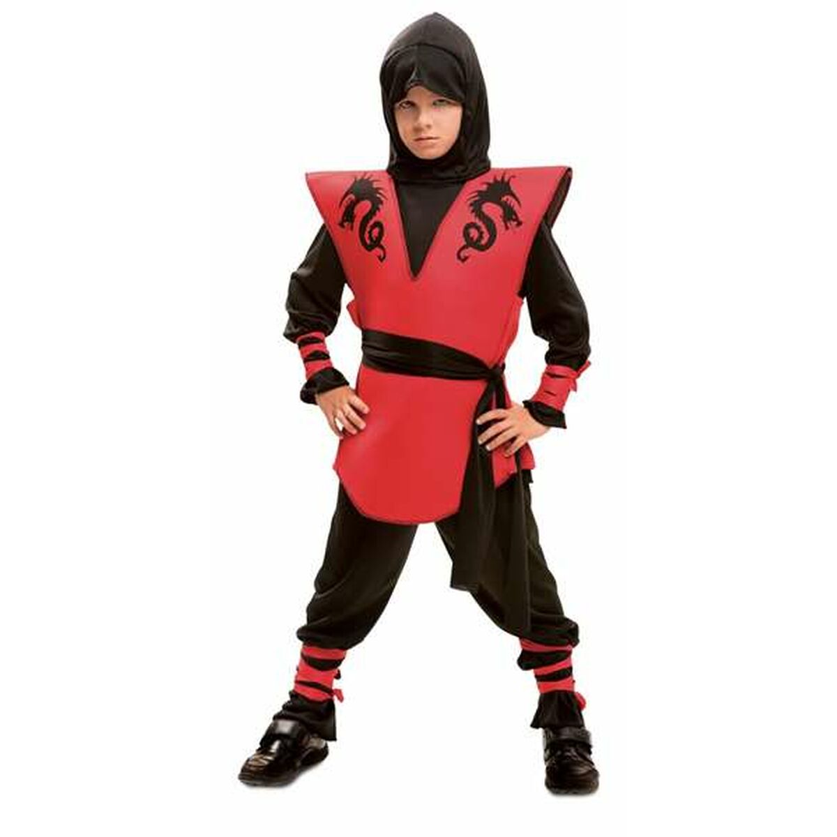 Maskeraddräkt för barn My Other Me Ninja Drake 6 Delar - 16