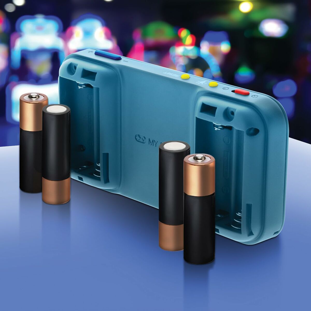 Bärbar spelkonsol My Arcade Pocket Player PRO - Megaman Retro Games Blå - 2