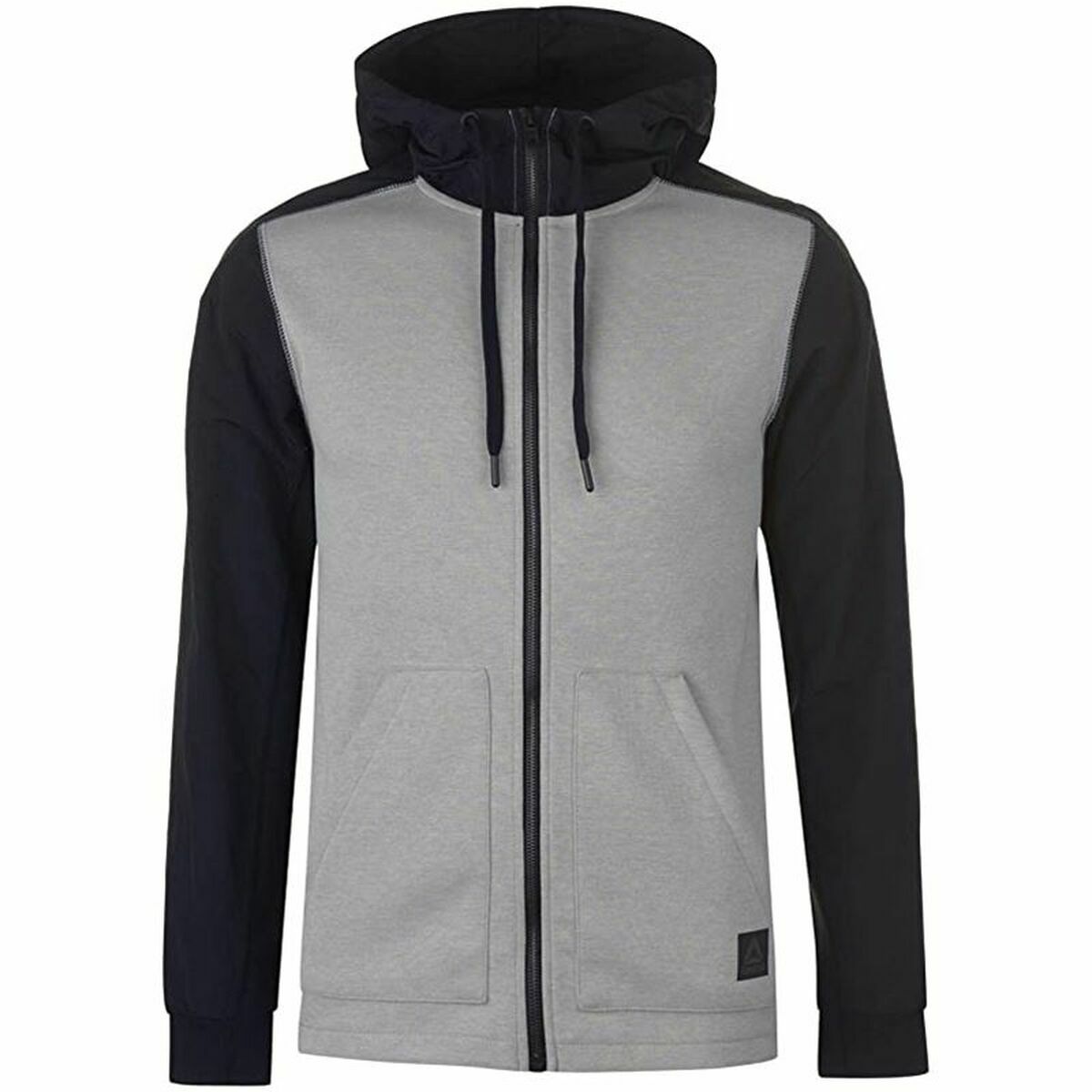 Träningsjacka Herr Reebok Training Supply Ljusgrå - 4