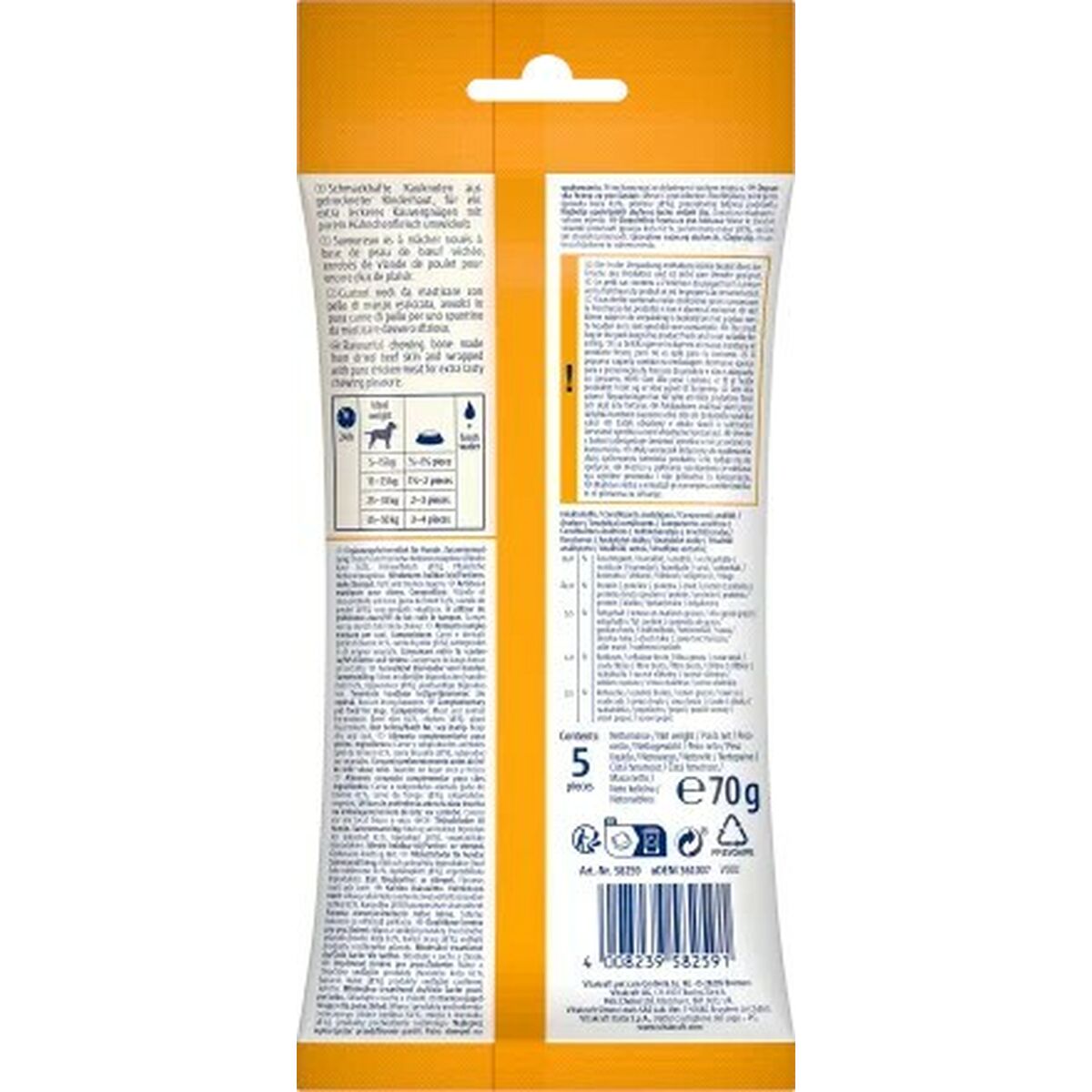 Hundgodis Vitakraft Chews Deli Kyckling 70 g - 2
