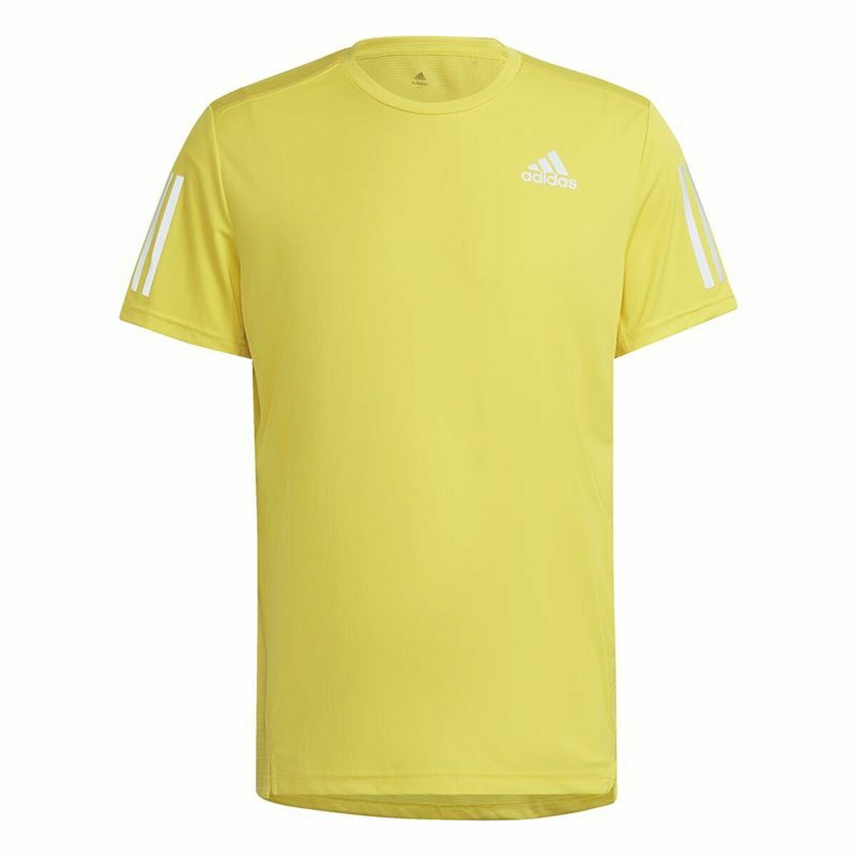 T-shirt med kortärm Herr Adidas  Graphic Tee Shocking Gul - 3