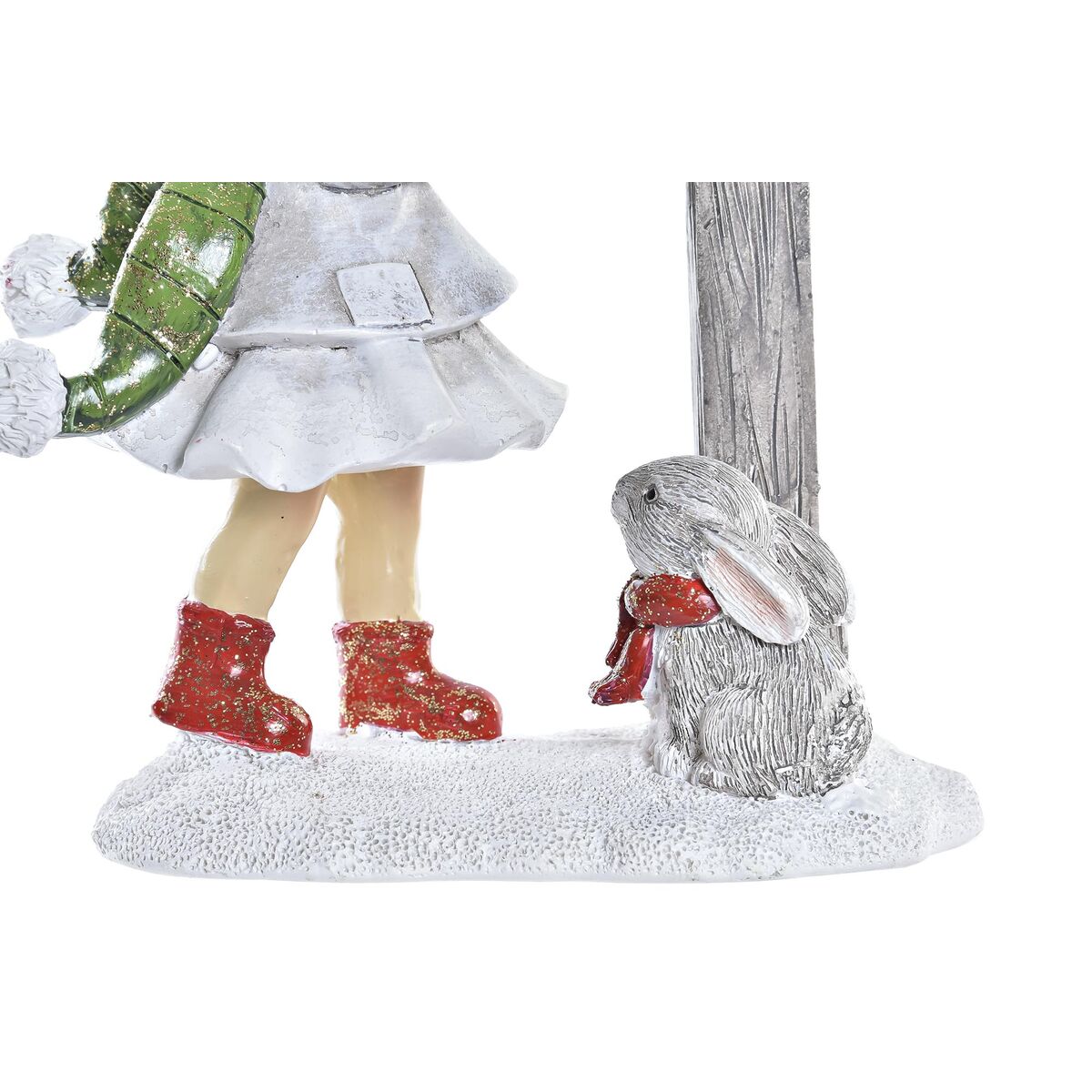 Julgranskula DKD Home Decor Harts (11,5 x 6 x 13,5 cm) (2 antal) - 2