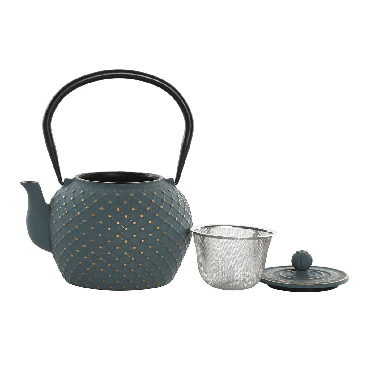 Tekanna Home ESPRIT Blå Grön Rostfritt stål Järn 1 L (2 antal) - 3