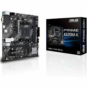 Moderkort Asus AMD A520 AMD AM4