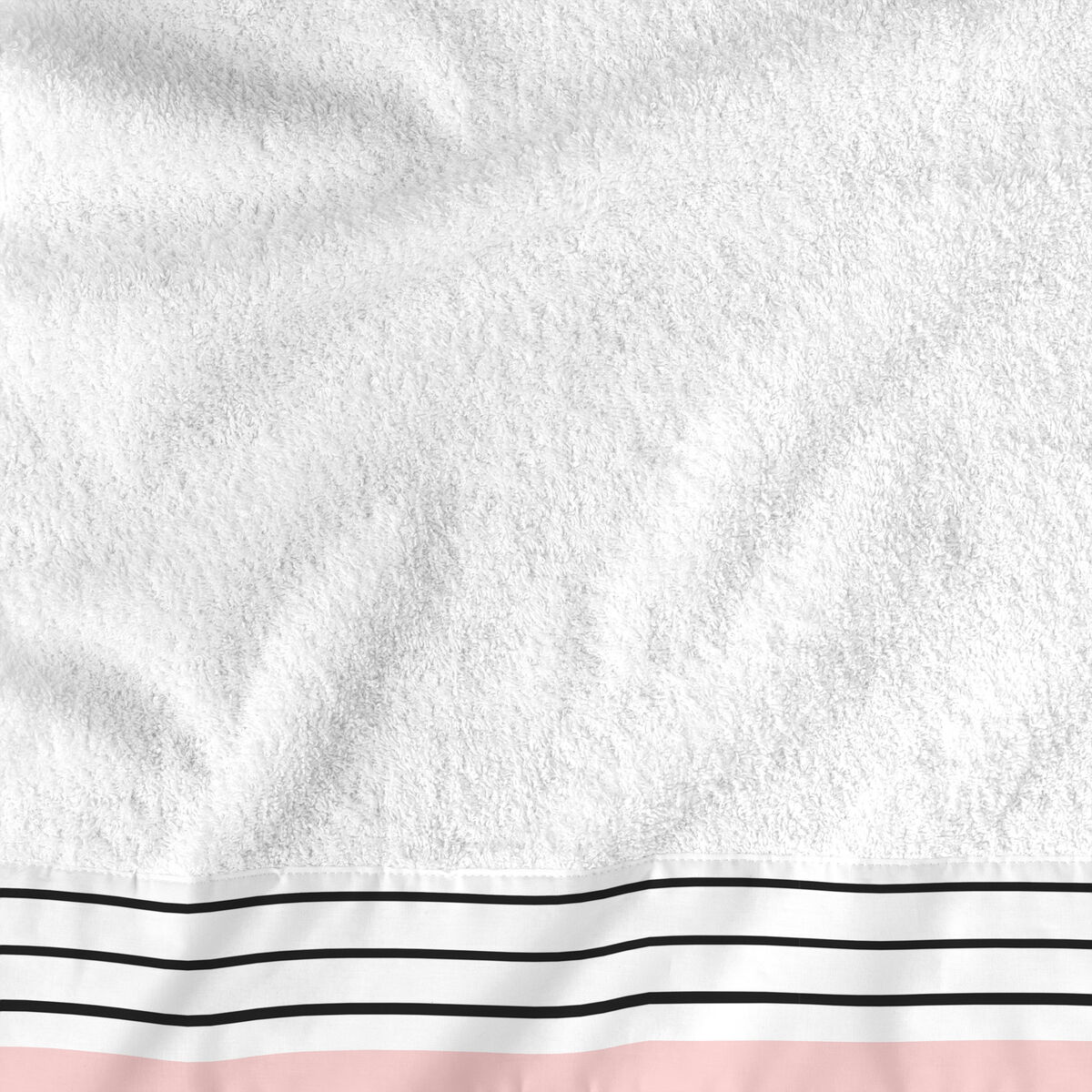 Handduksset HappyFriday Blanc Blush Multicolour 2 Delar - 3
