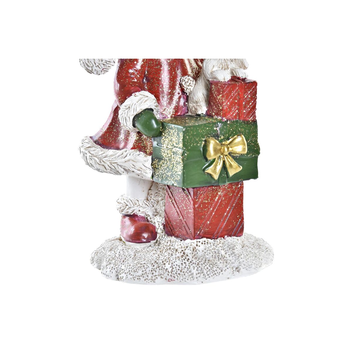 Julgranskula DKD Home Decor Harts Flickor (6,5 x 6,5 x 12 cm) (2 antal) - 2