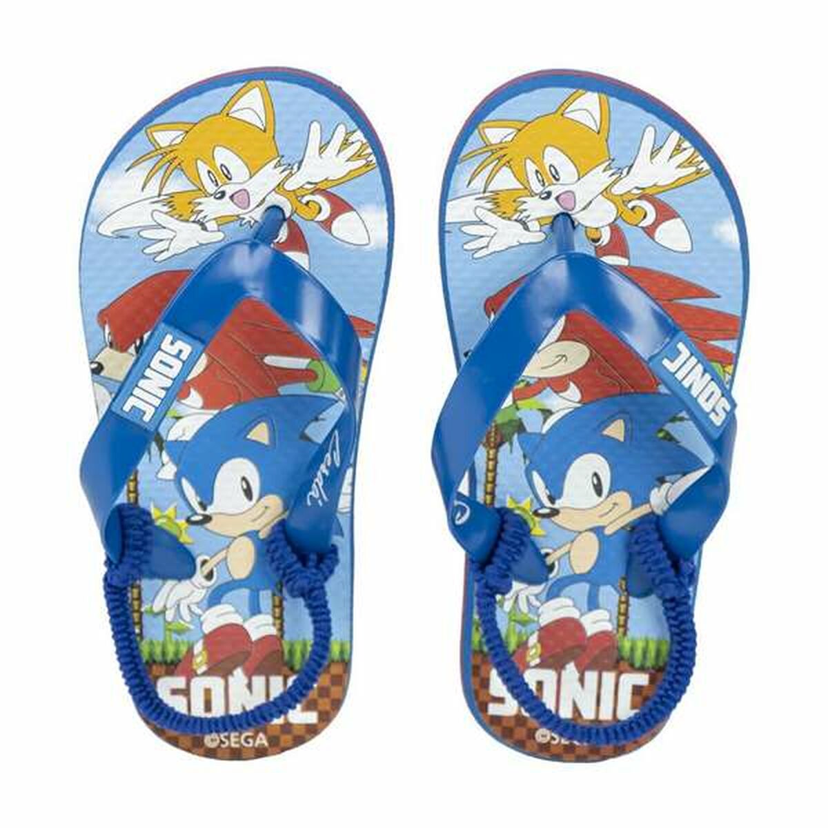 Strandtofflor för barn Sonic