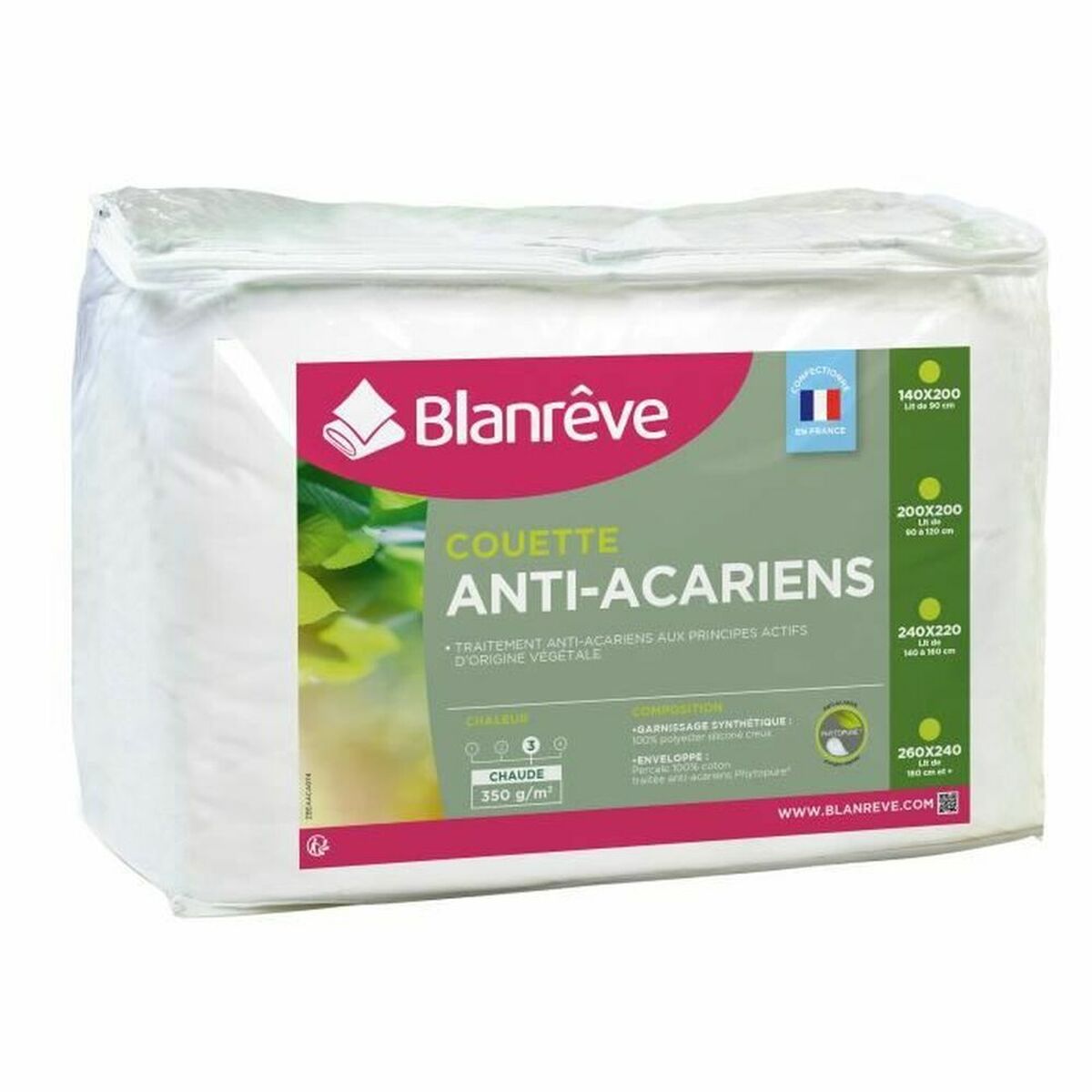 Täcke Blanreve 350 g/m² 140 x 200 cm - 3
