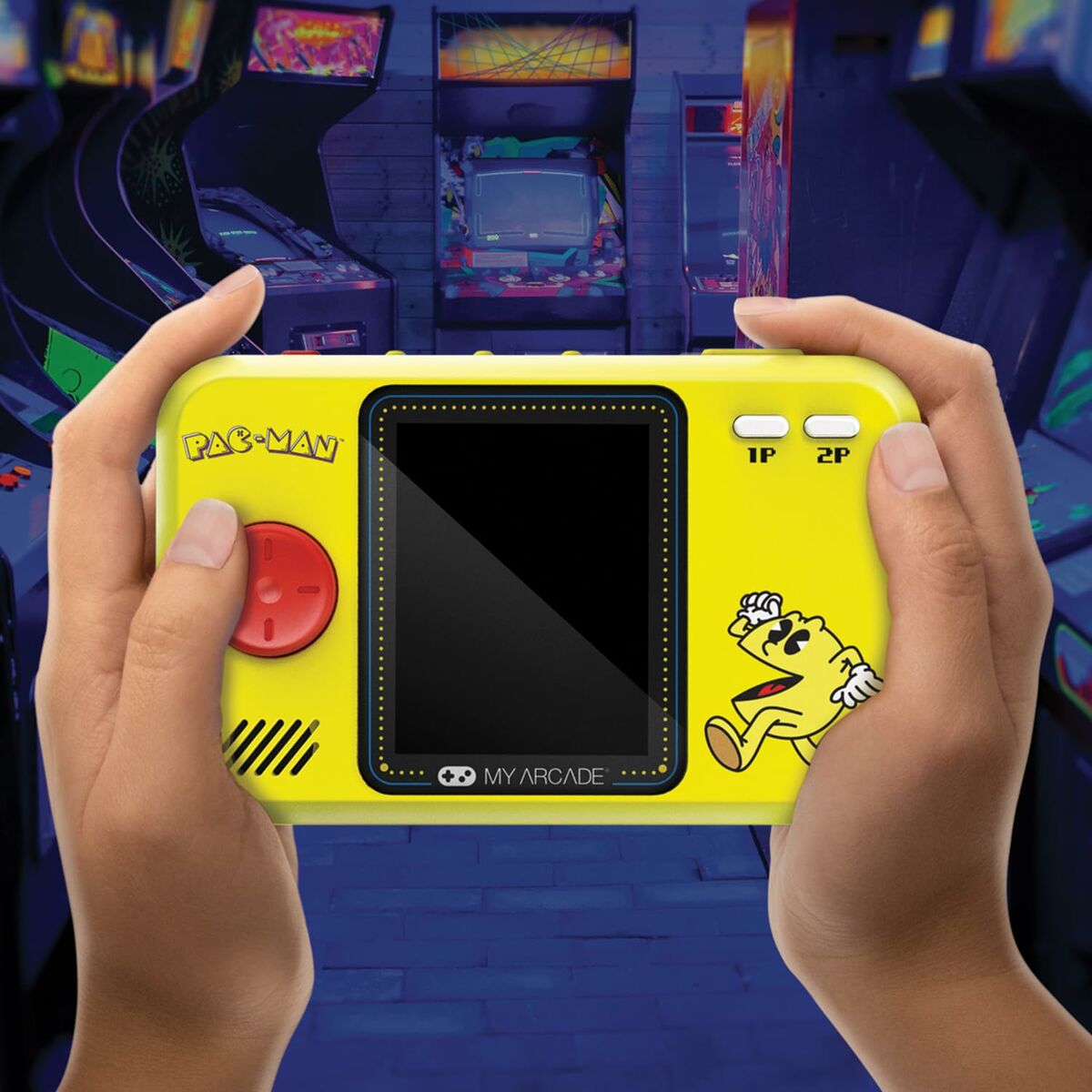 Bärbar spelkonsol My Arcade Pocket Player PRO - Pac-Man Retro Games Gul - 4