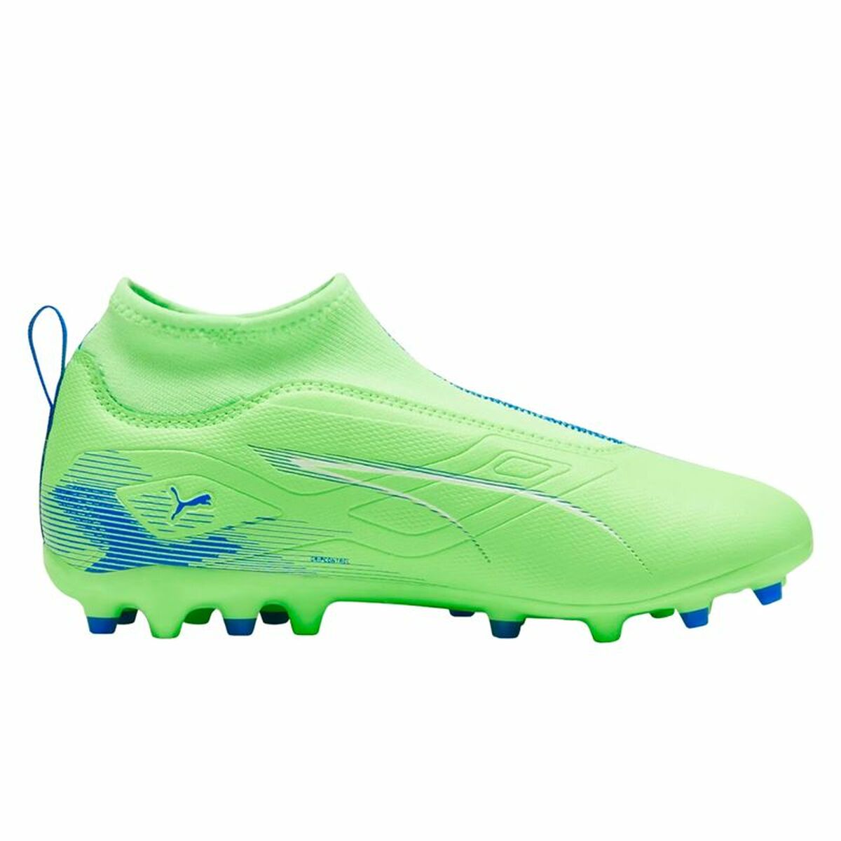 Fotbollsskor för barn Puma Ultra 5 Match+ Ll Mg Grön