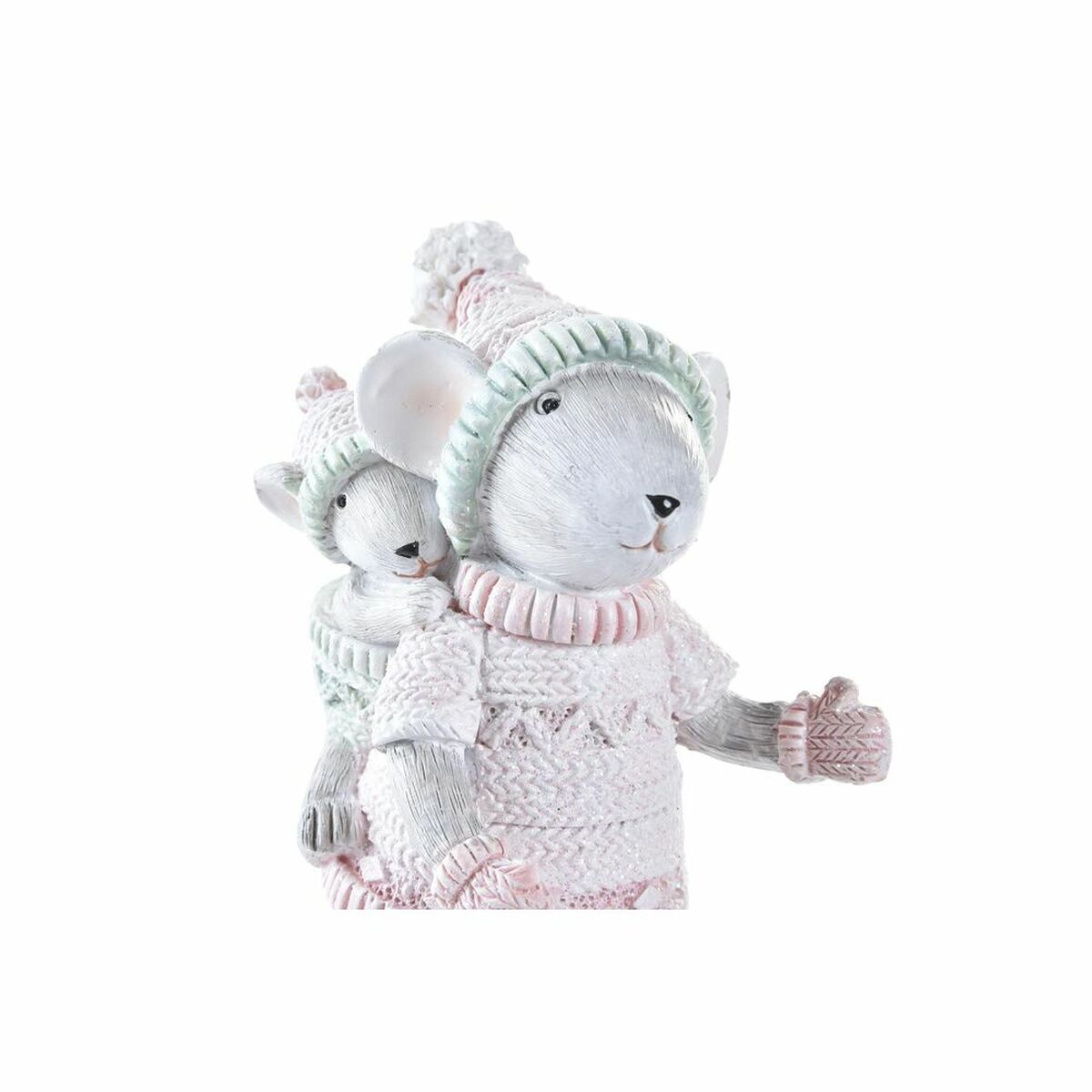 Julgranskula DKD Home Decor Mus Harts (7 x 5 x 11 cm) - 3