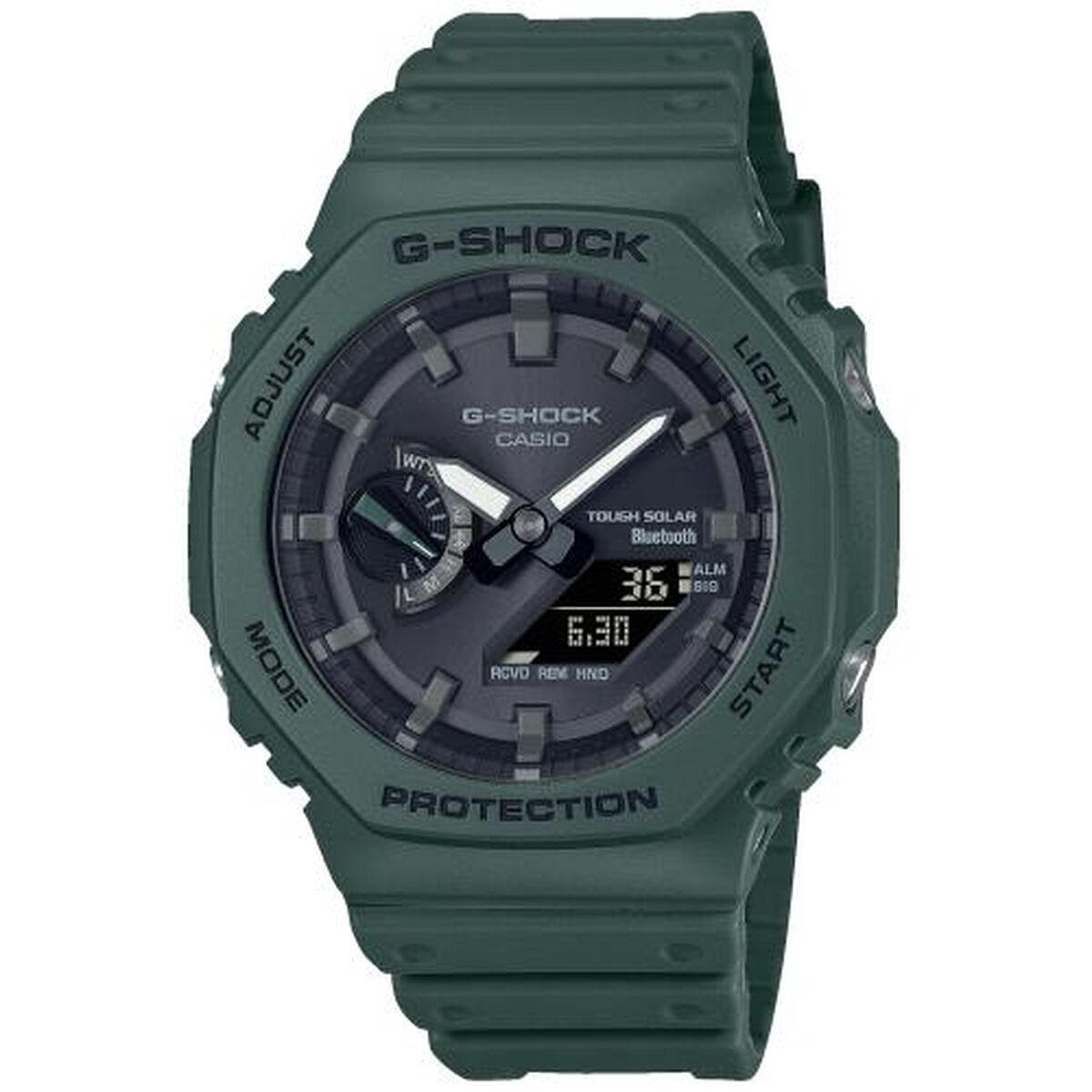 Herrklocka Casio NEW OAK  - BLUETOOTH + TOUGH SOLAR Svart (Ø 44,5 mm) (Ø 45,5 mm) - 2