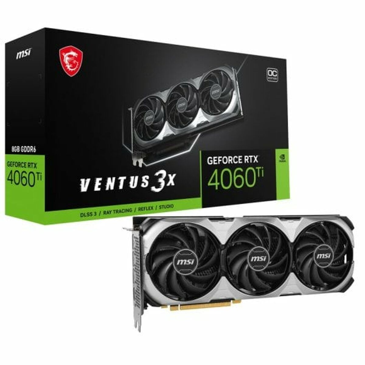 Grafikkort MSI V515-065R Geforce RTX 4060 Ti 8 GB GDDR6