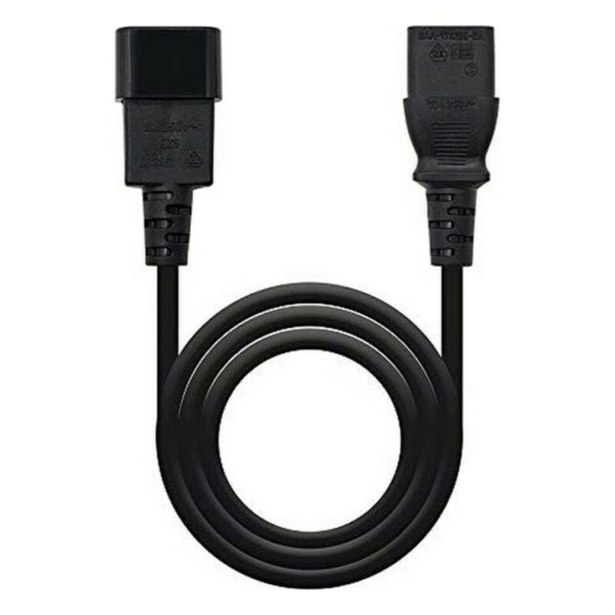 Elkabel NANOCABLE 10.22.0202 1,5 m 1500W Svart 1,5 m - 3