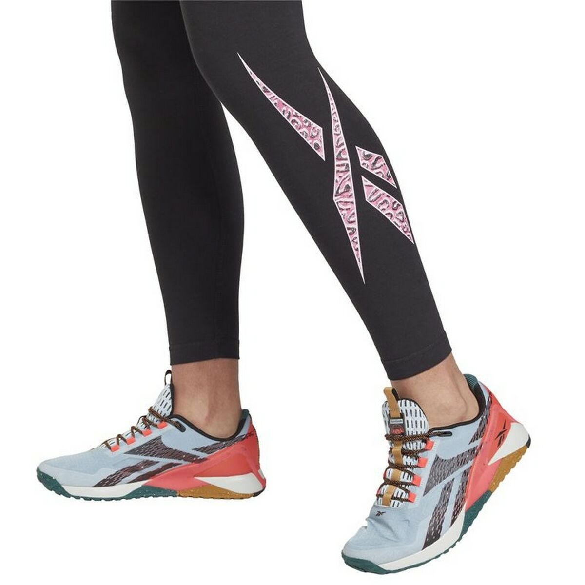 Sport-leggings, Dam Reebok Moder Safari Svart - 3