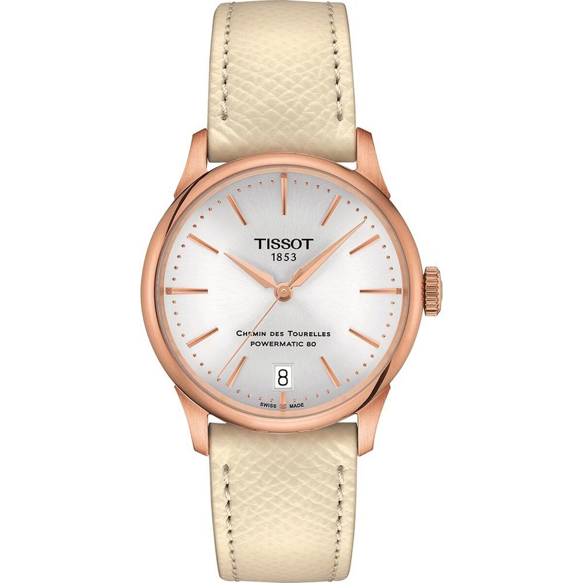 Damklocka Tissot CHEMIN DES TOURELLES POWERMATIC 80 Gyllene (Ø 35 mm)