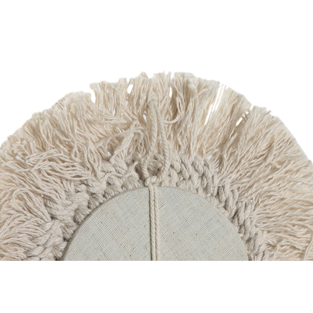 Spegelspel Home ESPRIT Vit Boho 20 x 1 x 20 cm (3 Delar) - 3