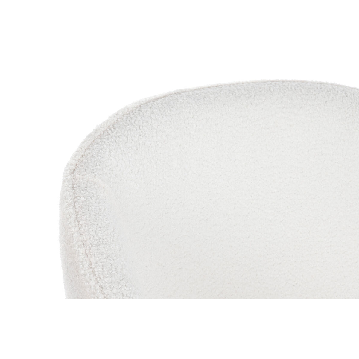 Fåtölj DKD Home Decor Vit Brun 74 x 69 x 79 cm 76 x 69 x 73 cm - 4