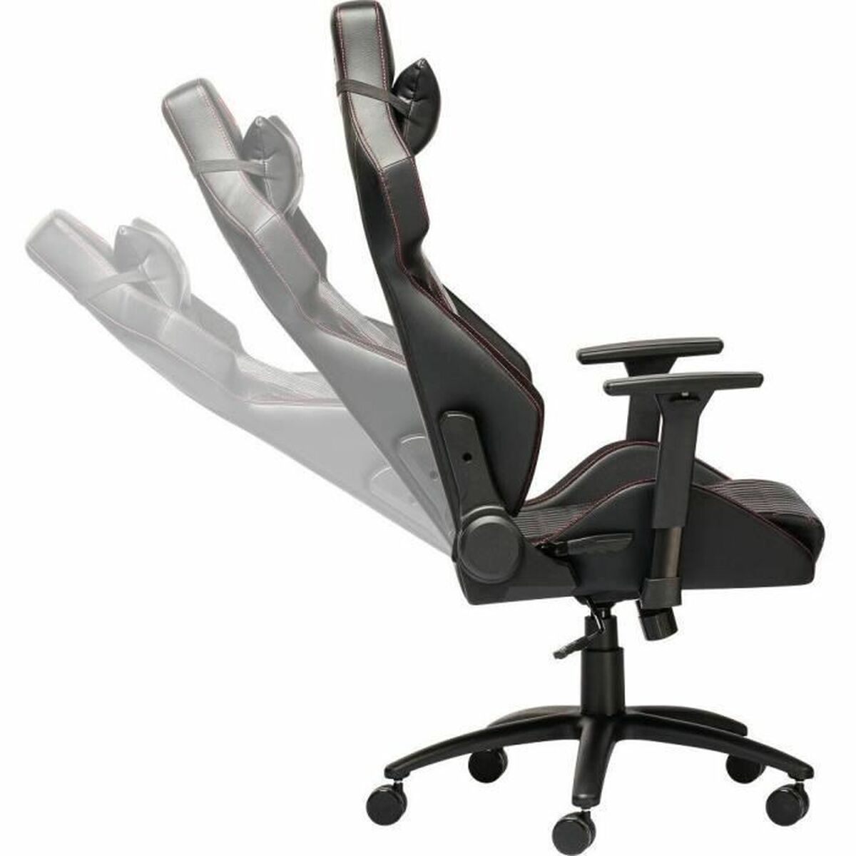 Spelstol Yenkee GHOST - YGC 110RD Svart - 2