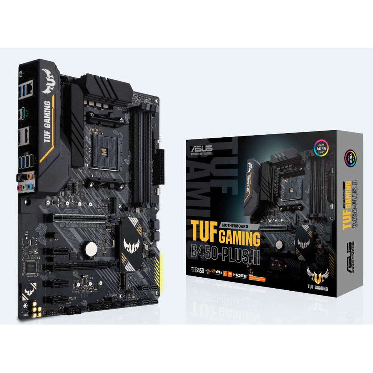 Moderkort Asus TUF GAMING B450 PLUS II ATX AM4 - 2