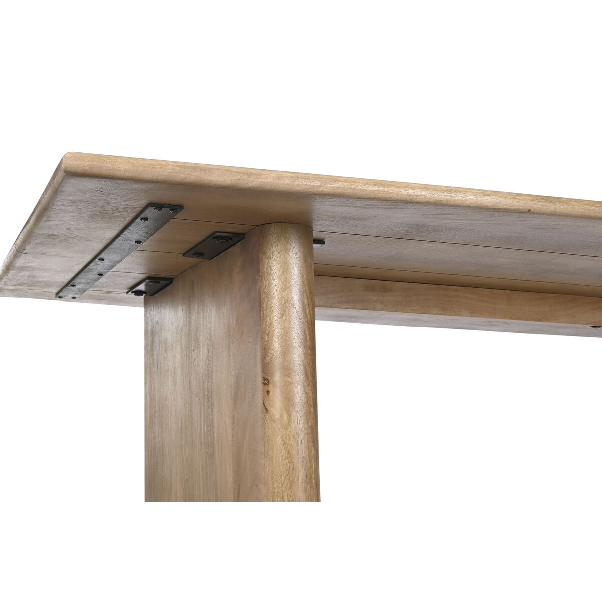 Matsalsbord DKD Home Decor Brun Mangoträ 200 x 100 x 76 cm - 4
