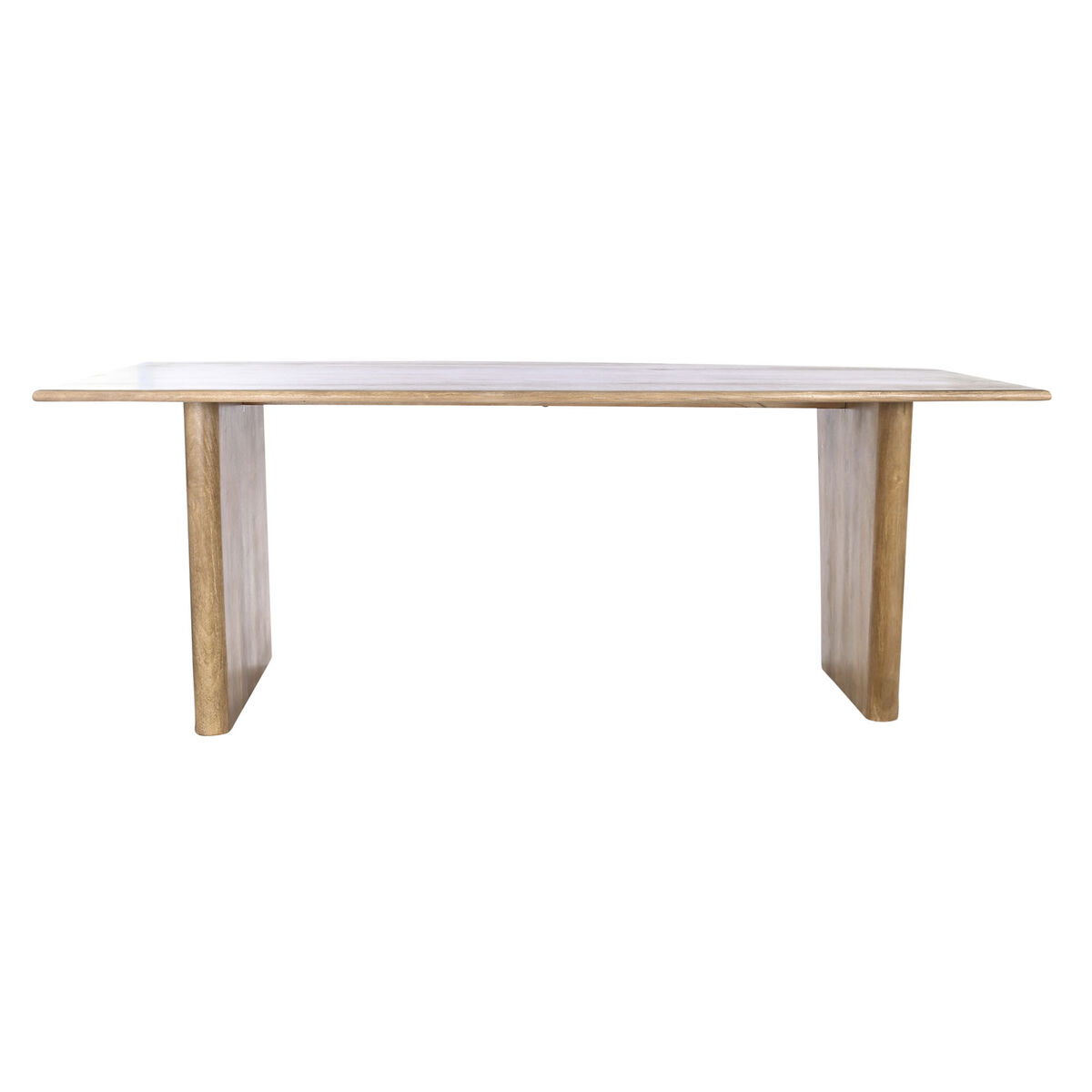 Matsalsbord DKD Home Decor Brun Mangoträ 200 x 100 x 76 cm - 3