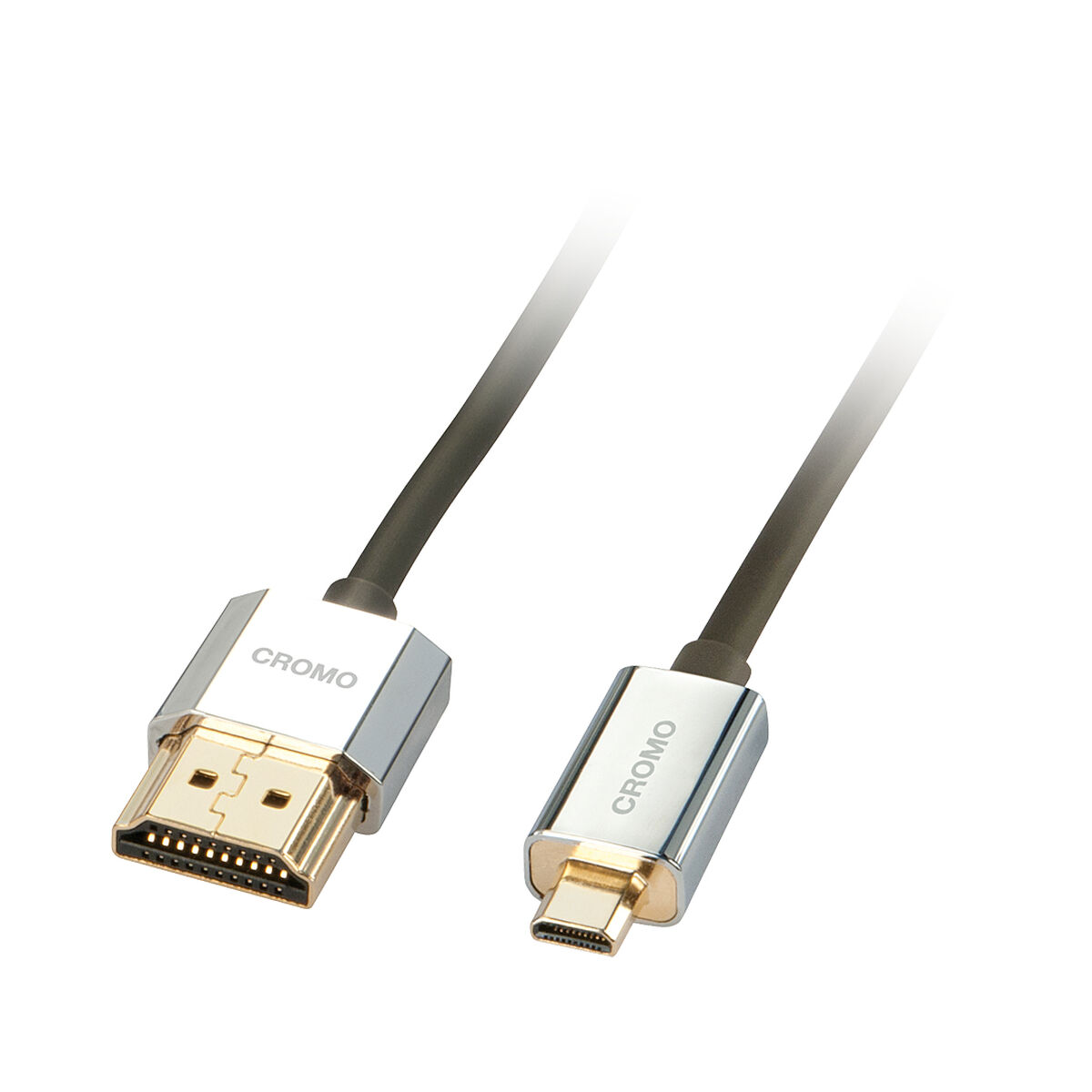 Kabel HDMI till Micro-HDMI LINDY 1 m Svart Grå