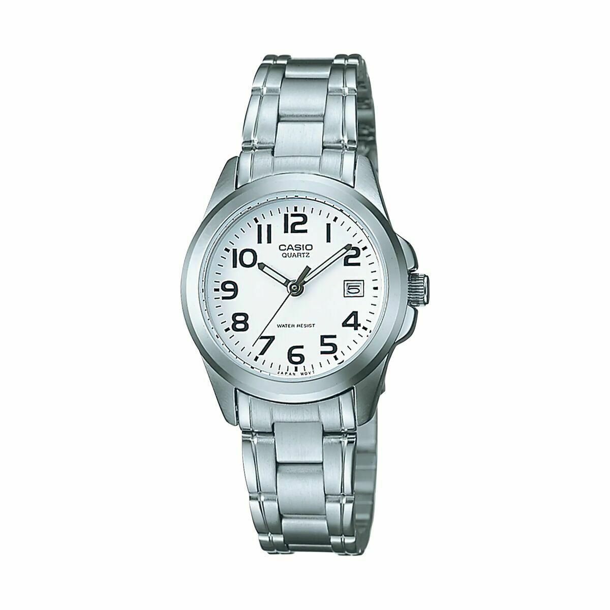 Unisexklocka Casio LTP-1259PD-7BEG Vit Silvrig